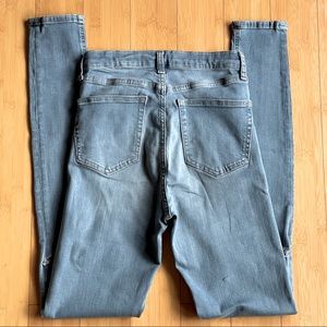 TopShop Moto Jamie High Waist Mid Blue Jeans